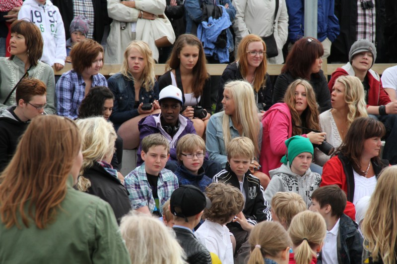 Skolavslutning på Sjöfruskolan i Umeå.
