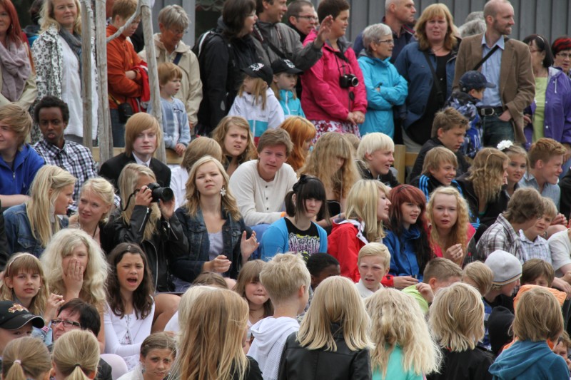 Skolavslutning på Sjöfruskolan i Umeå.
